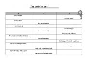 English worksheet: The verb 