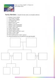 Family Members - genealogical tree