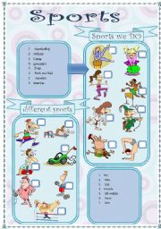 English Worksheet: sports part3 18.08.08