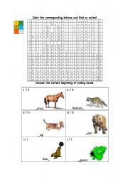 English Worksheet: Letters practice