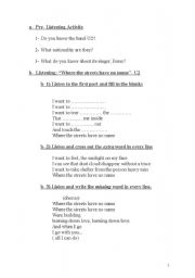 English Worksheet: 