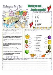 English Worksheet: HOW TO MAKE AN OMELET