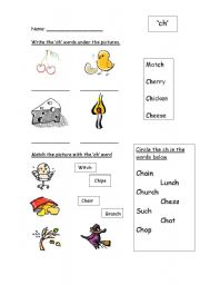 English Worksheet: Ch