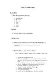 English Worksheet: Film: 