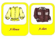 English worksheet: clothes flashcards 5 / 18