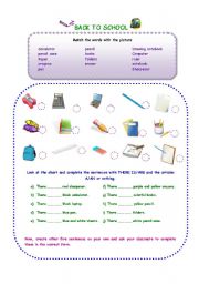 English Worksheet: BACK TO SCHOOL (20.08.08)