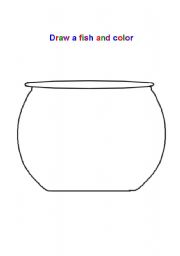 English Worksheet: My Pet Fish