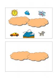 English worksheet: Above and Below