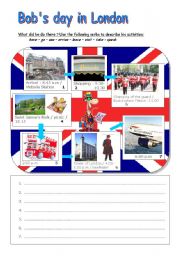 English Worksheet: Bobs day in London