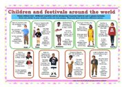 English Worksheet: Children around the world 2