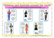 English Worksheet: Children around the world 3