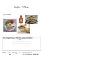 English worksheet: Breakfast  (pupil A)