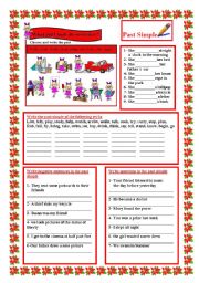 English Worksheet: Past simple