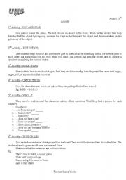 English Worksheet: Games