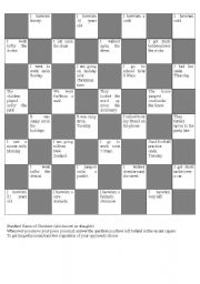 English Worksheet: Preposition checkers