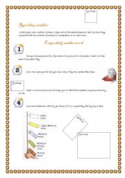 English Worksheet: weather II part.