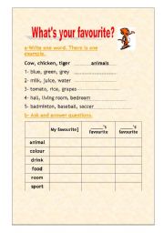 English Worksheet: Kids Exercises