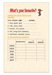 English Worksheet: Kids Exercises