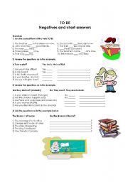 English Worksheet: Yes / no questions and short answers practice