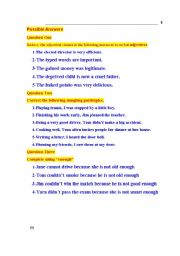 English worksheet: grammer