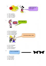 English worksheet: useful dialogues for primary
