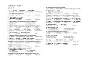 English Worksheet: Test