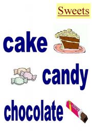 English Worksheet: Food Vocab