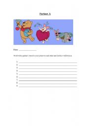 English worksheet: Spot The Differences