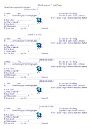 English worksheet: conversation