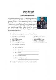 English Worksheet:  Personal Information Quiz