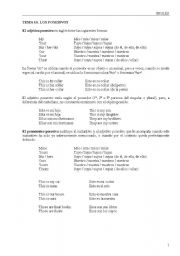 English Worksheet: Possessive