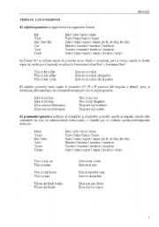 English worksheet: Possessive