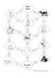 English Worksheet: Farm animals