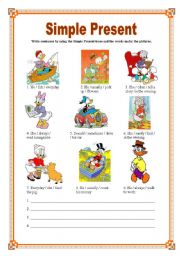 English Worksheet: Simple Present (25.08.08)