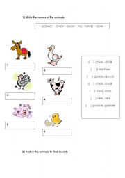 English Worksheet: Old MacDonald 