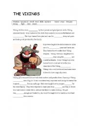 English Worksheet: The vikings