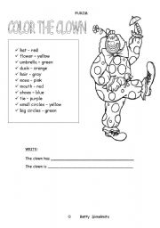 Color the Clown