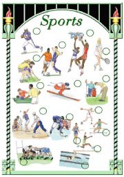 English Worksheet: Sports