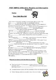 English Worksheet: Past Simple