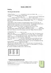 English Worksheet: The Past Simple 