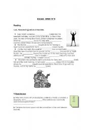 English Worksheet: The Simple Past