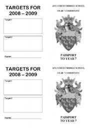 printable passport template for teachers