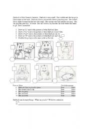 English Worksheet: Elementary reading and writing