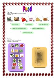 Food - ESL worksheet by pepelie