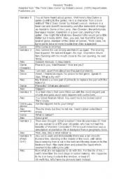 English Worksheet: Readers Theatre - Third Class Genie by Robert Leeson 