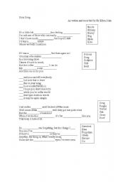 Sacrifice by Elton John - ESL worksheet by gcaMetro