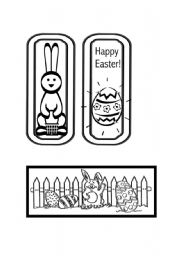 Easter bookmarks