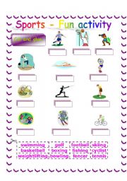 Sports - fun activity