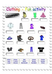  Clothing - Fun activity