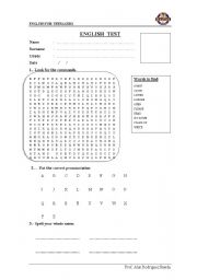 English Worksheet: Commands